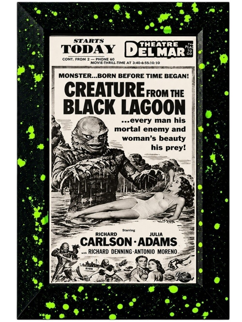 Creature Of The Black Lagoon Monster Univseral Cult Classic Retro Vintage Horror